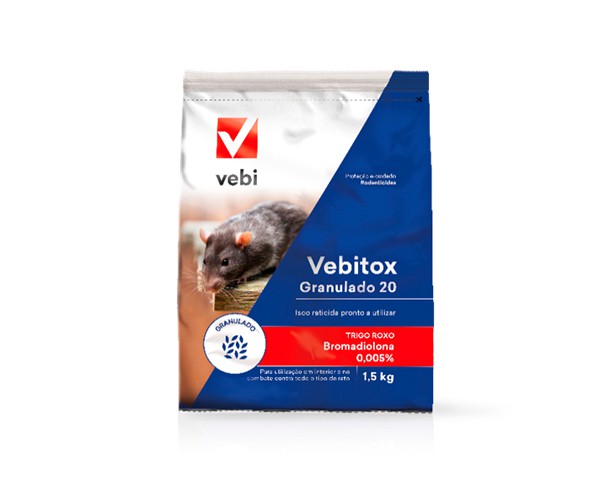 VEBITOX TRIGO ROXO P/ RATOS 140 gr