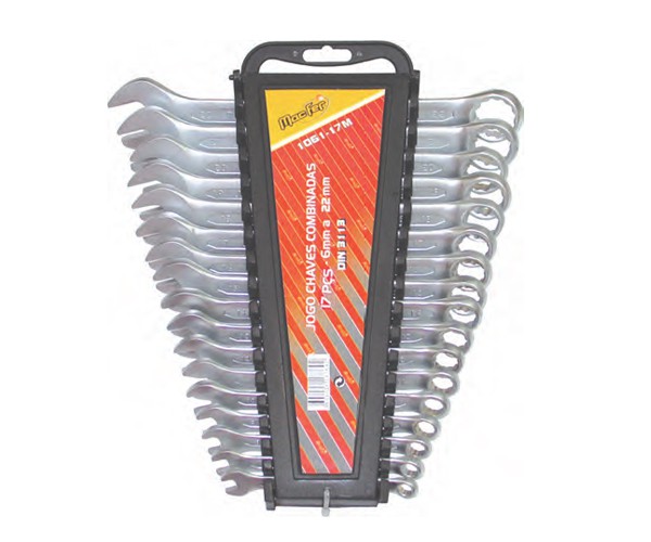 JG. CH. COMB. CR-V MACFER 2061-17M 6-22mm -17pçs