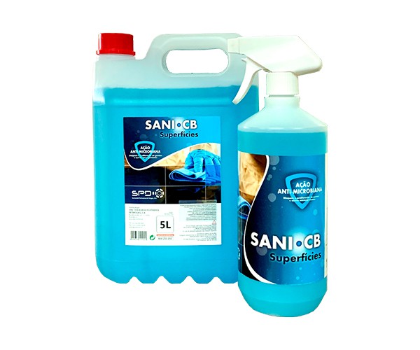 SANI-CB LIMPEZA E HIGIENIZAÇÃO SUPERFICIES 5 Lt 