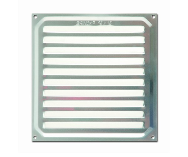 BRINOX VENTILADOR 15x15cm ALUMINIO BL1 