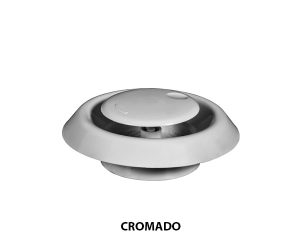 VENTILADOR PLASTICO COGUMELO 90x110x125 CROMO