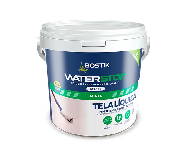 BOSTIK TELA LIQUIDA ACRILICO BRANCO 1 kg