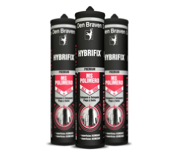 COLA E VEDA HIBRIFIX PRETO 290ml