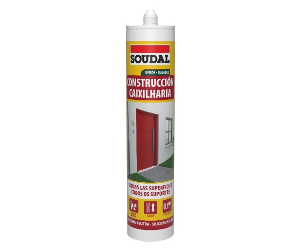 SILICONE NEUTRO 290ml VERDE 6005 - SOUDAL