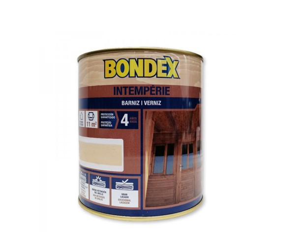 BONDEX INTEMPERIE BRILHANTE CARVALHO ESCURO 0,75Lt