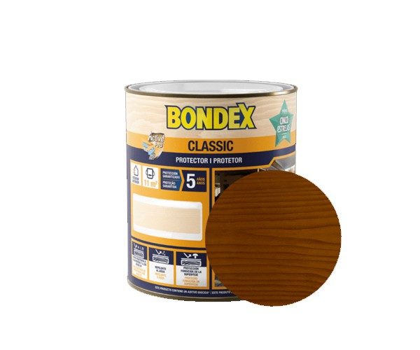 BONDEX ACETINADO TECA 5 Lt