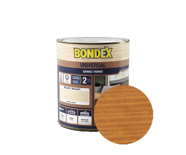 BONDEX UNIVERSAL BRILHANTE CARVALHO MEDIO  0,75 Lt