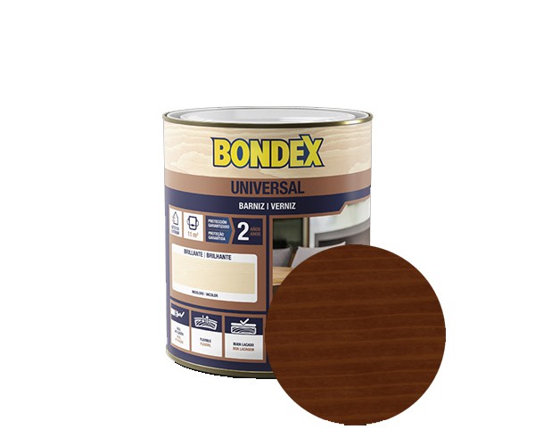 BONDEX UNIVERSAL BRILHANTE CARVALHO ESCURO  0,75Lt