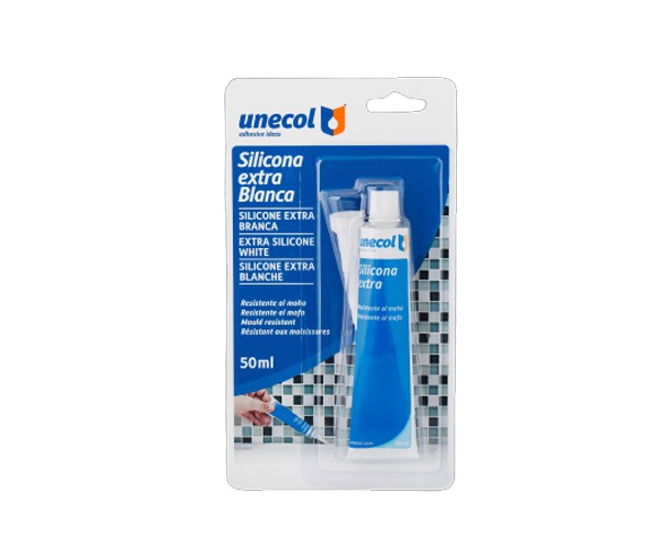 SILICONE UNIVERSAL 50ml BRANCO GYMCOL