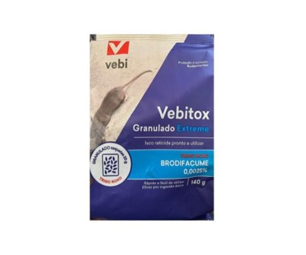 VEBITOX TRIGO ROXO EXTREME P/ RATOS 140 gr