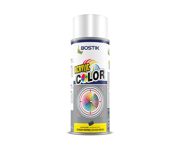 TINTA SPRAY COLOR DB BRANCO BRILHANTE 400ml - 9010