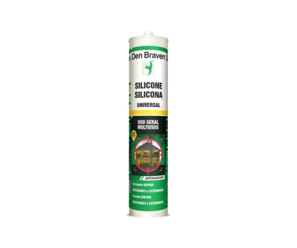 SILICONE UNIVERSAL 280ml BRANCO