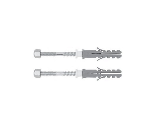 KIT FIXAÇÃO SANITA E BIDE INOX 2P-M6x70