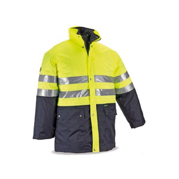 PARKA  A.V. BICOLOR 3 em 1 AMARELO - XXL