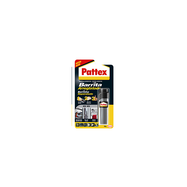 PATTEX BARRINHA REPARA TUDO METAL Blis. 48 gr